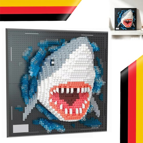 Wandkunst hai tier micro - hai,