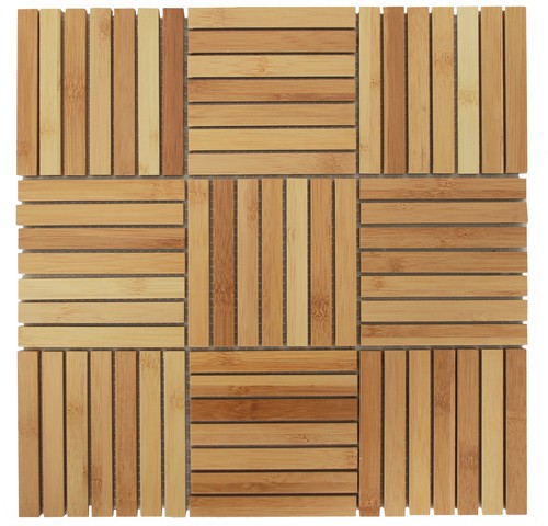 Bambus mosaik holz - bambus-mosaik, holz_mosaik