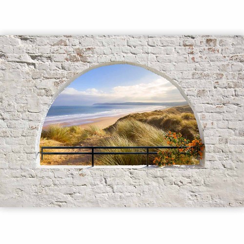 Fensterblick meer steine - fensterblick,