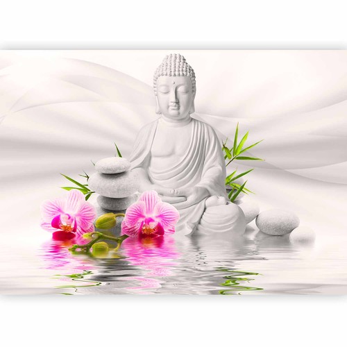 Buddha blumen steine zen - zen, spa