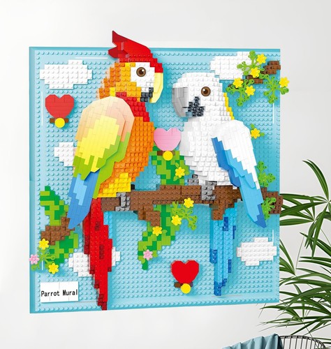 Wandkunst tiere baukasten - tiere,