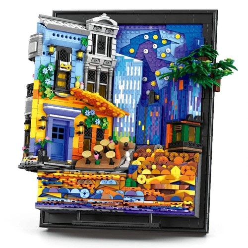 Reobrix 66702 wandbild van - 66702,