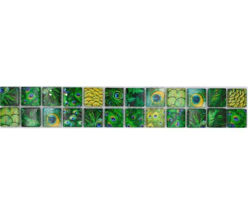Wandbordüre mosaik borde - wandbordüre,