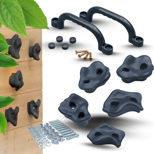 Klettersteine handgriffe set - handgriffe,