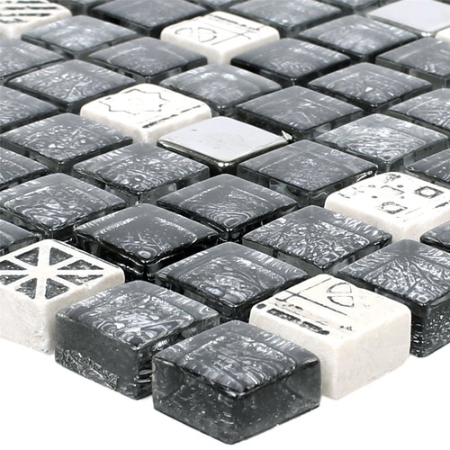 Naturstein glas mosaikfliesen - naturstein,